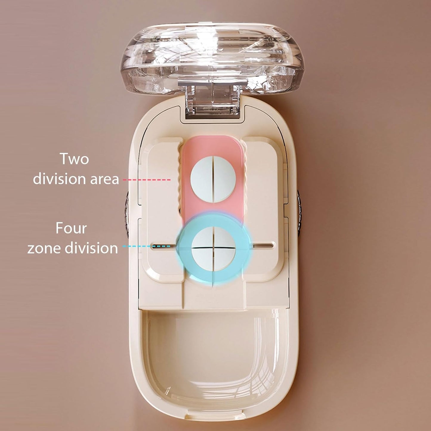 Designed for All Ages & Needs💊 All-in-One Medication Assistant(1/2&1/4) – Safe, Precise, and Travel-Ready ✨